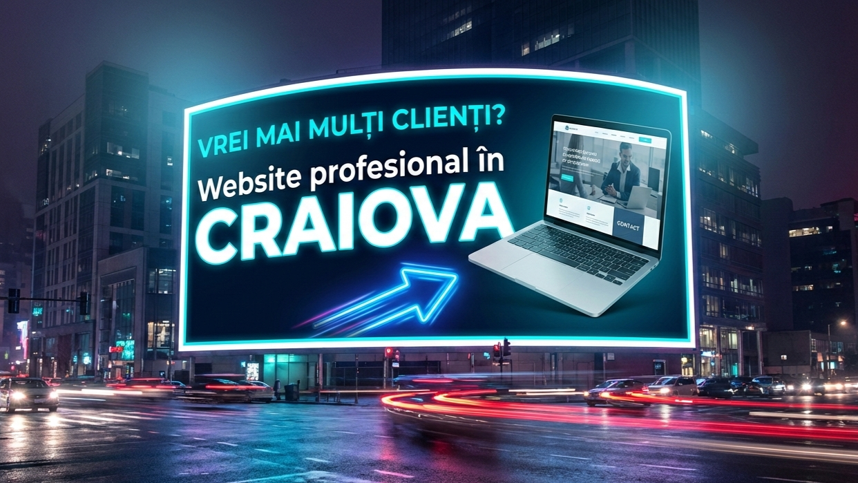 VisionFlow - realizare site Craiova, creare site Craiova