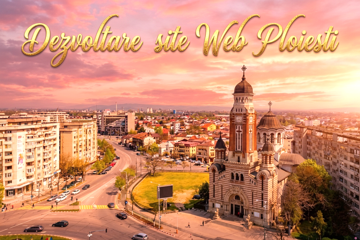 VisionFlow - specialiști în creare site Ploiești și web design profesional în Prahova