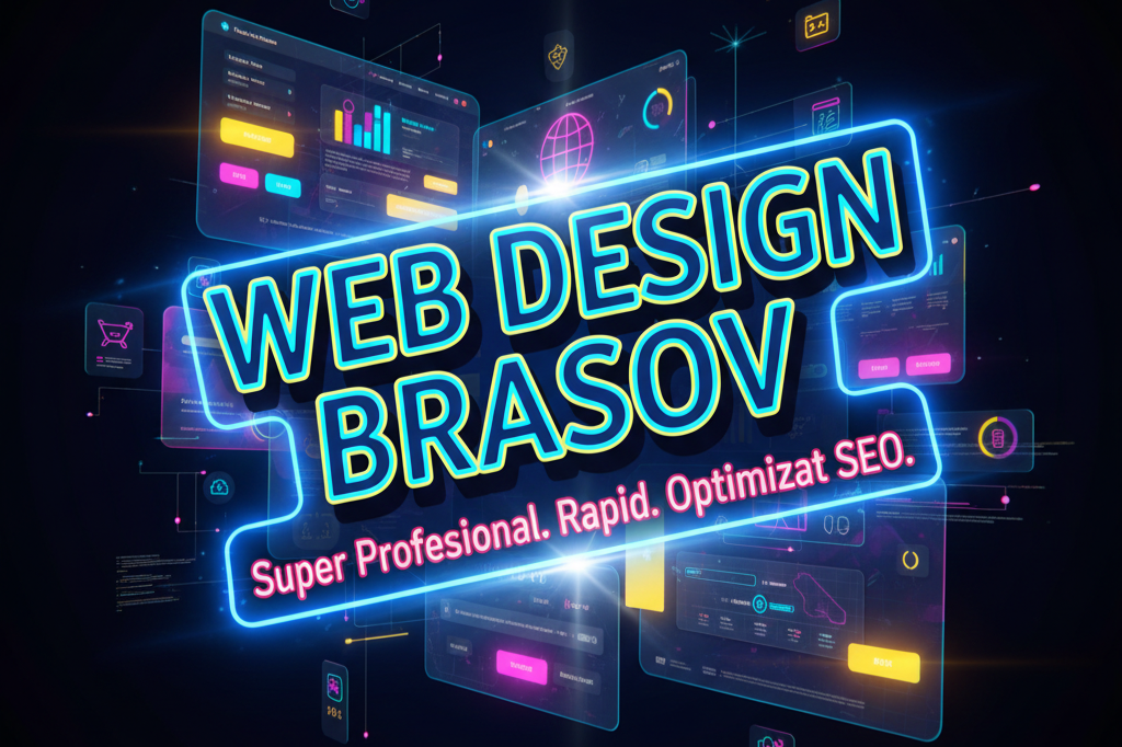 Web Design Brașov - Realizare site-uri web în Brașov pentru restaurante, hoteluri, cabinete, firme locale - VisionFlow