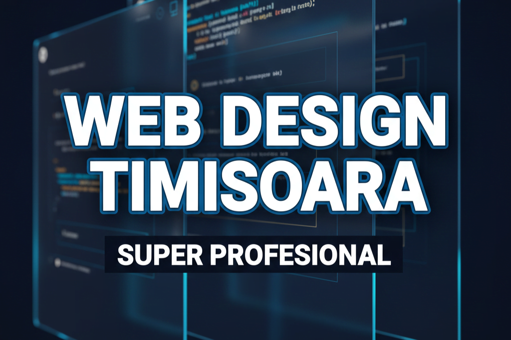 Web Design Timișoara - Realizare site-uri web în Timișoara pentru firme, avocați, cabinete medicale - VisionFlow