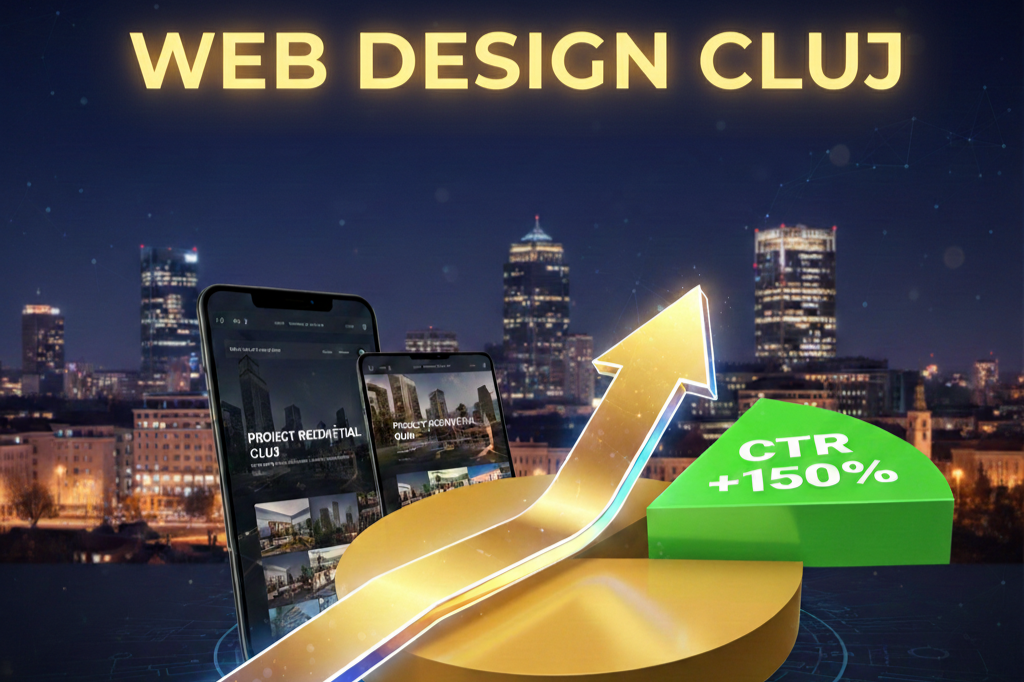 Web Design Cluj - Realizare site-uri web în Cluj-Napoca pentru restaurante, cabinete, avocați, notari - VisionFlow